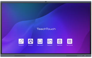 Интерактивная панель TeachTouch 5.0 LE 75", UHD, 8/128 Гб, WiFi, камера 13Мп,  слот OPS
